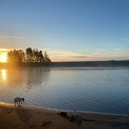 Marina Strandbad Aan Het Water Mit Zaun Haus Nr 134 * Olburgen