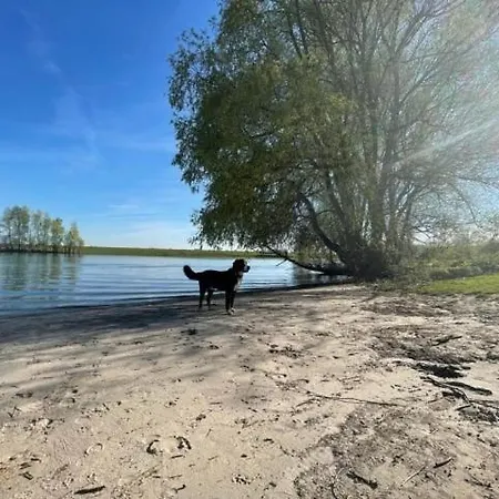 Marina Strandbad Aan Het Water Mit Zaun Haus Nr 134 Dom wakacyjny